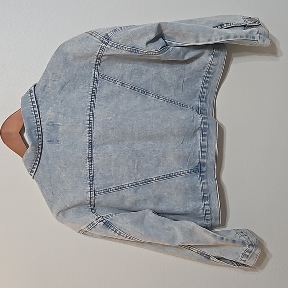Ci Sono Denim Crop Jacket - Picture 4 of 9